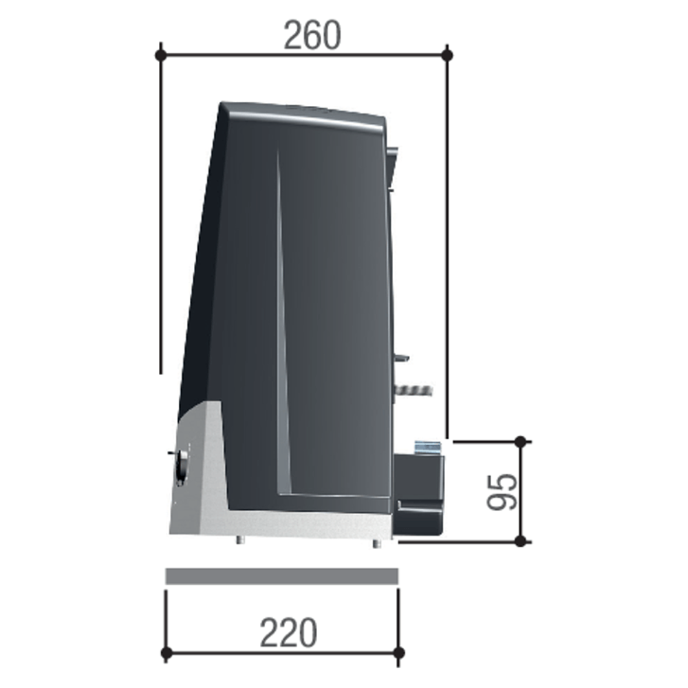 Moteur BKV25AGS 36V 2500K