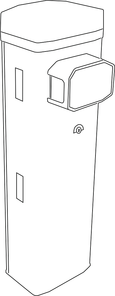 Barrière GT4 24V 5m RAL x
