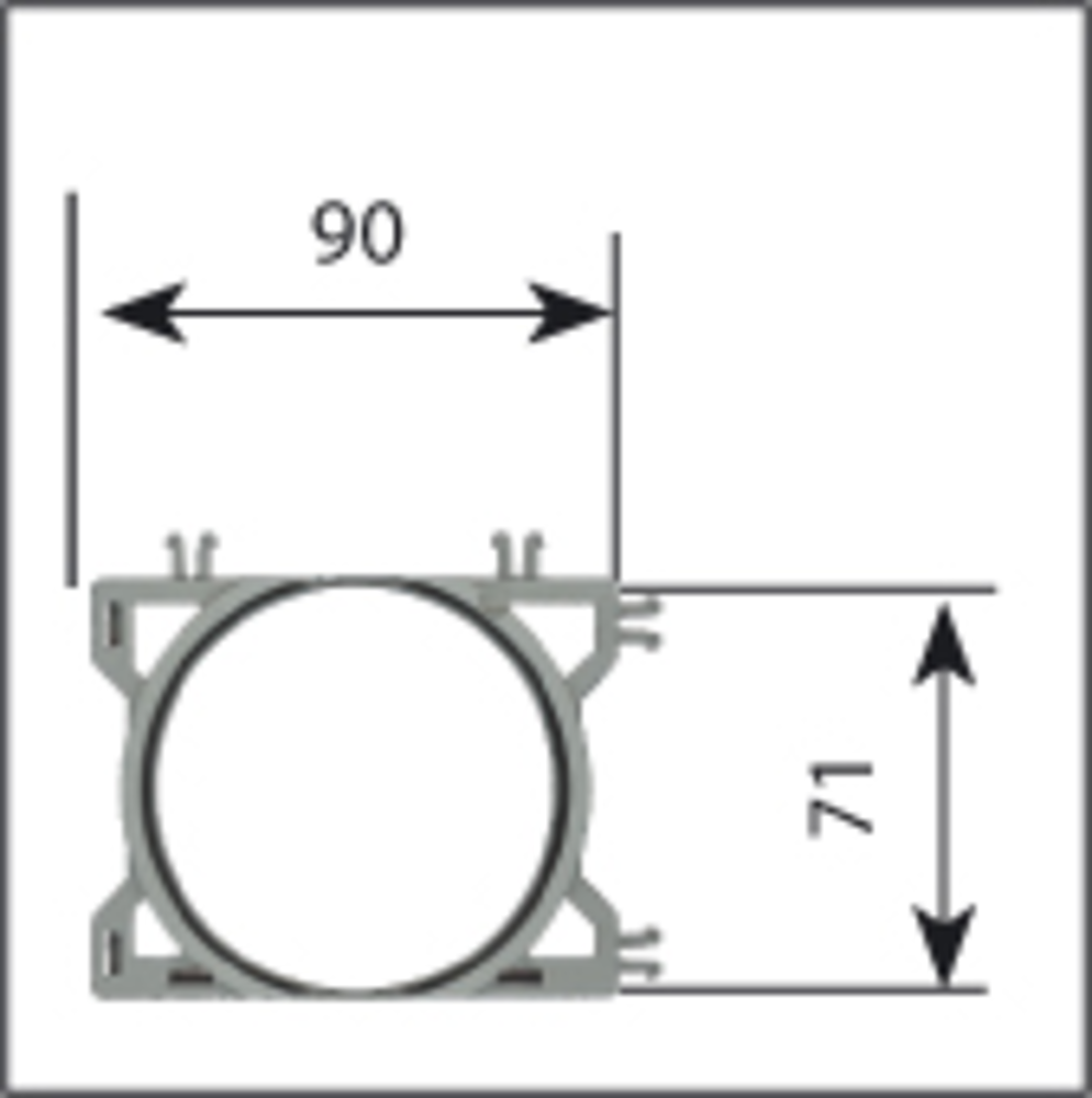 Distancier Maxibanche 71X90