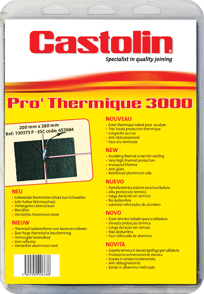 Ecran protection thermique 3000°