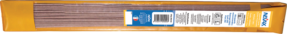Baguette brasure NEVAX 204 D2 1kg sous gaine