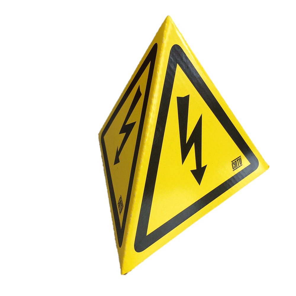 triangle 3 faces de signalisat