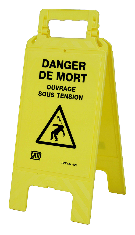 balise "danger de mort-ouvrage