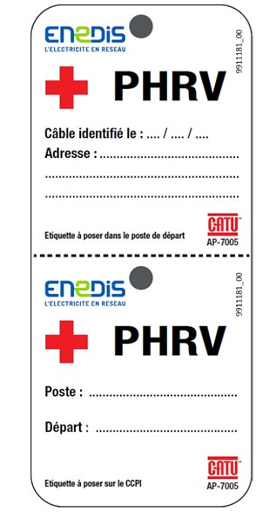 etiquette et scelles pr phrv