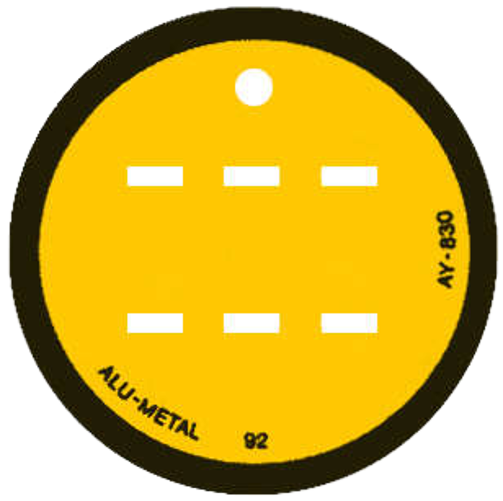 disque alu 3 vignettes format