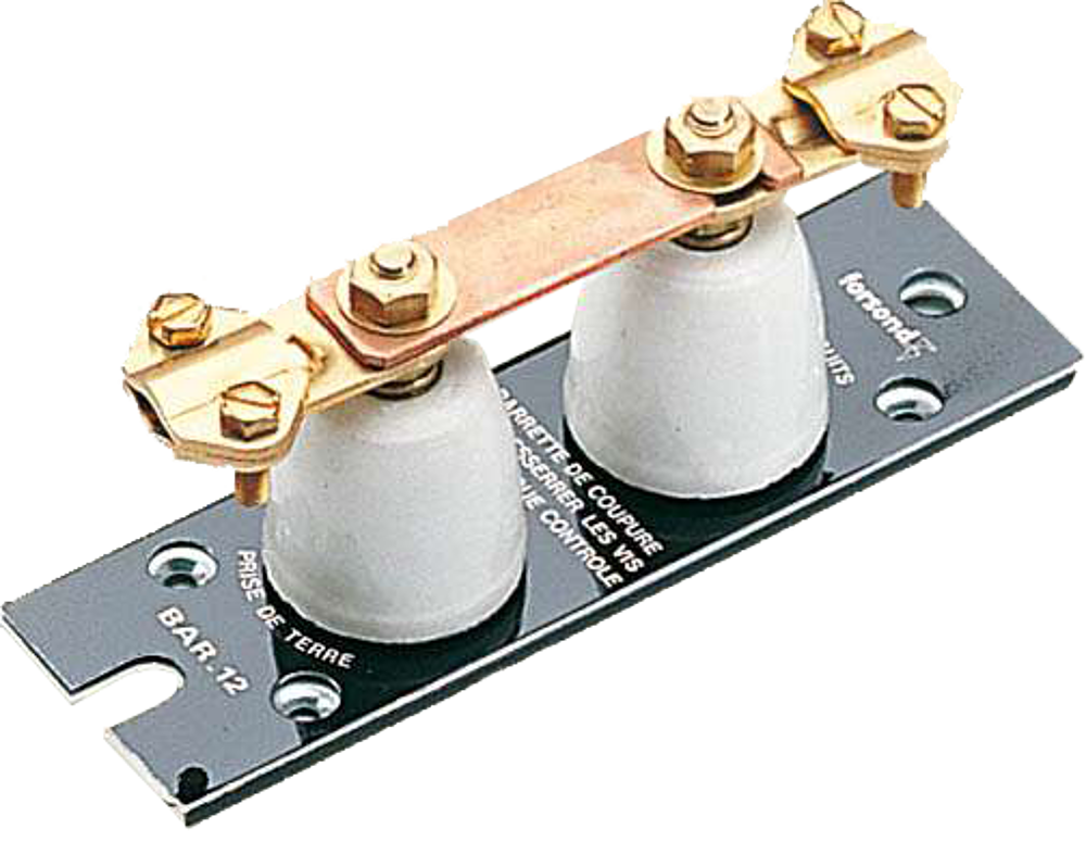 barrette de coupure porcelaine