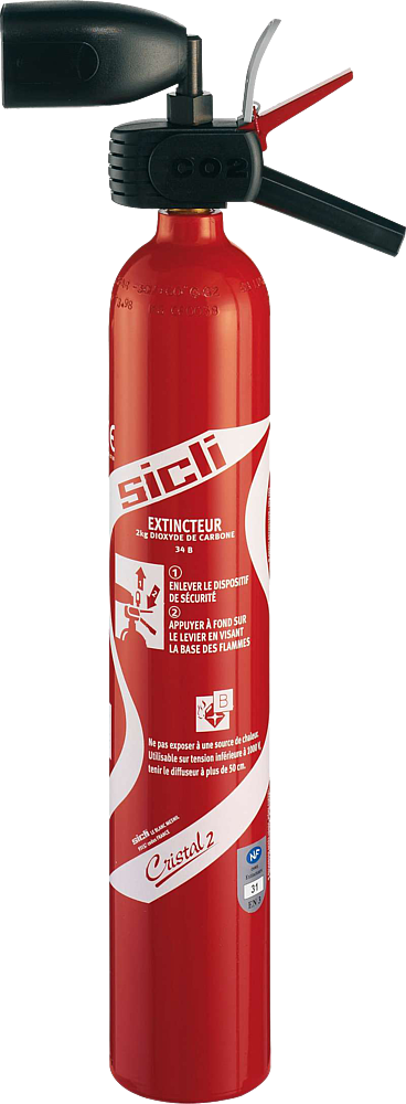extincteur neige carbonique ca