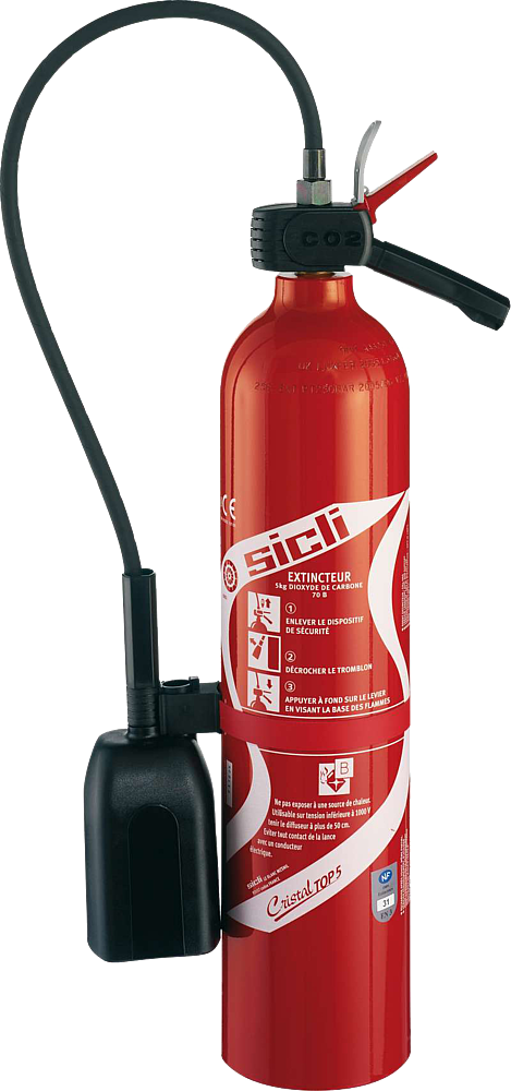 extincteur neige carbonique ca