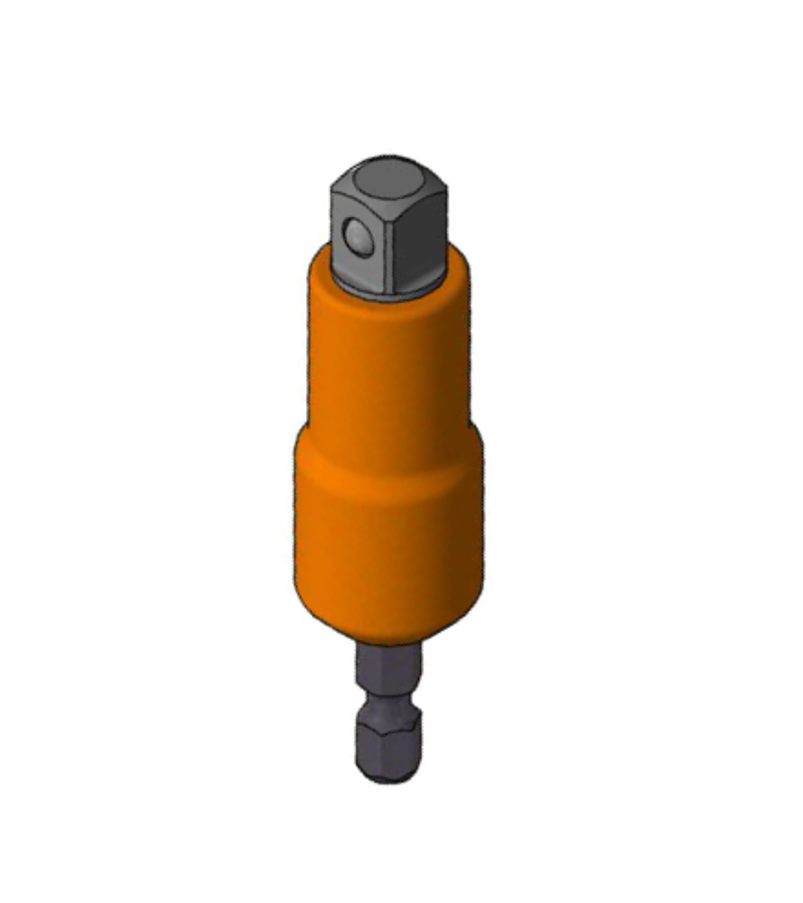 adaptateur visseuse 1/4-3/8