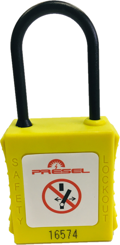 cadenas plast jaune anse nylon