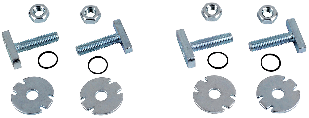 Supports rubber 1000x95 (la paire)