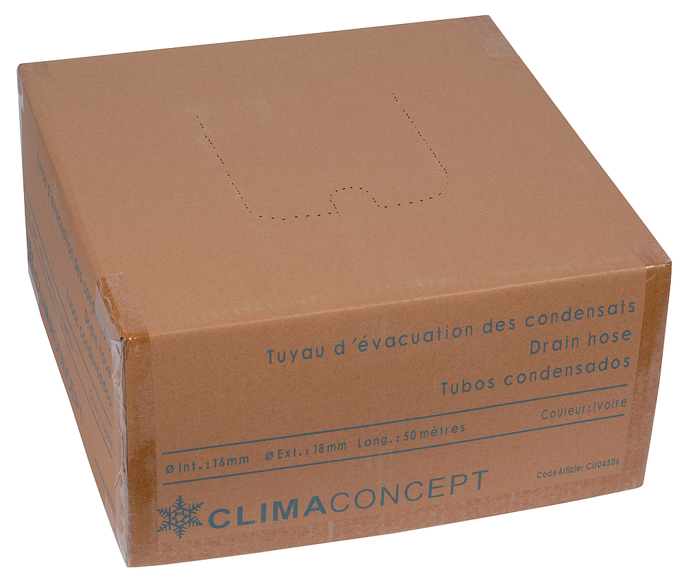 Tuyau évacuation condensat D.16 L30m