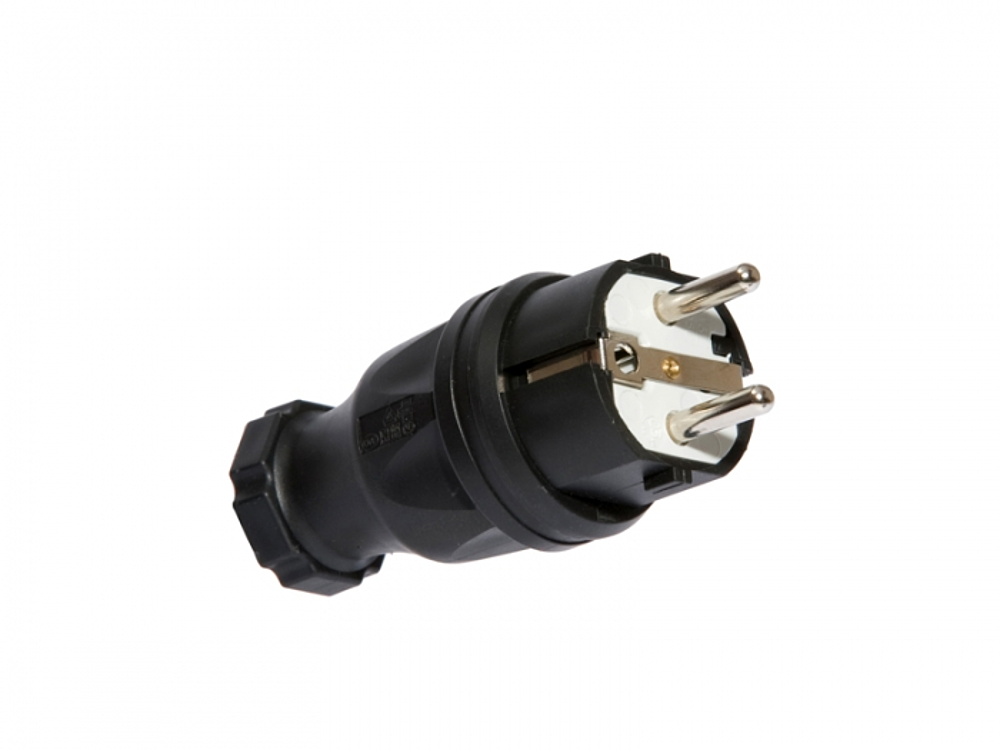 PRISE CAOUTCHOUC  2P+T 220V - Vignette 2