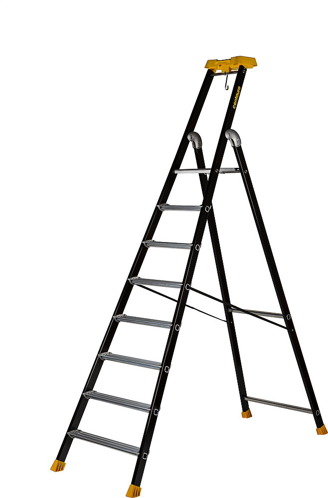 Escabeau aluminium laqué MP - Vignette 3