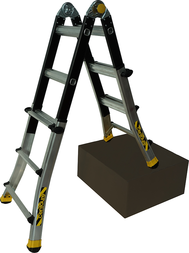 Echelle télescopique pliante TT3 4x3 barreaux