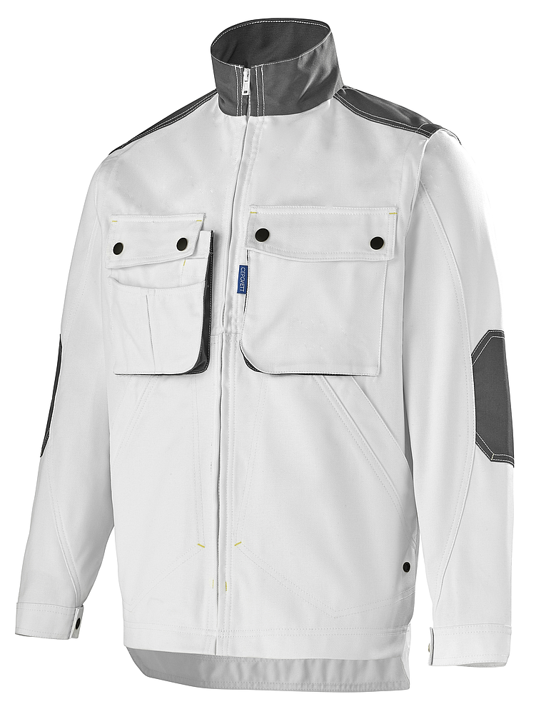 BLOUSON MANCHES AMOVIBLES CRAFT PAINT BLANC