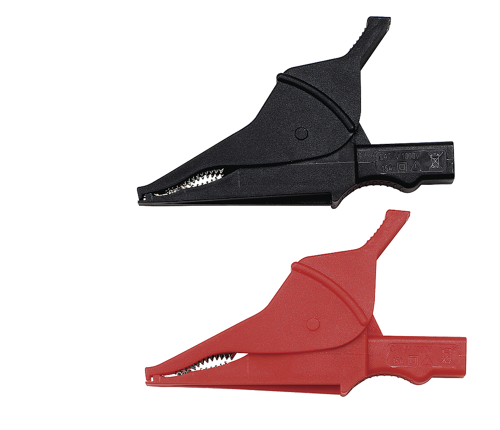 CA P01295457Z JEU DE 2 PINCES CROCO CAT4 RD/BK