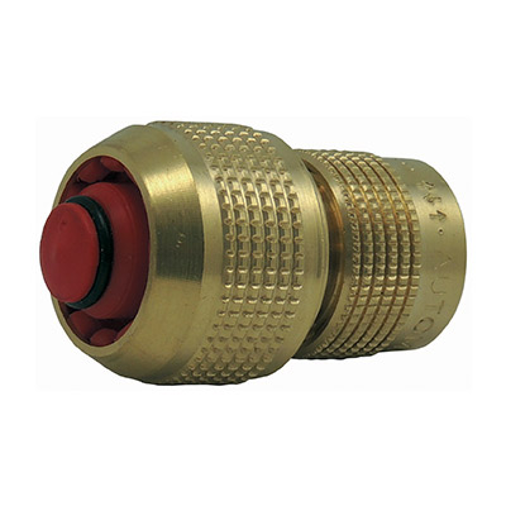Raccord LB rapide bague rouge AQUASTOP