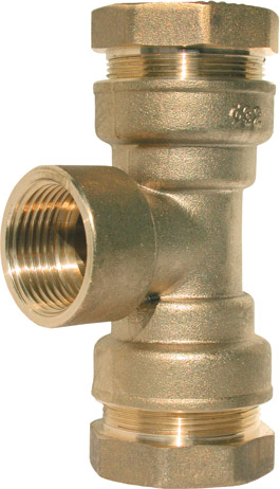 Té à sortie taraudée pour tube plastique extèrieur - Vignette 3