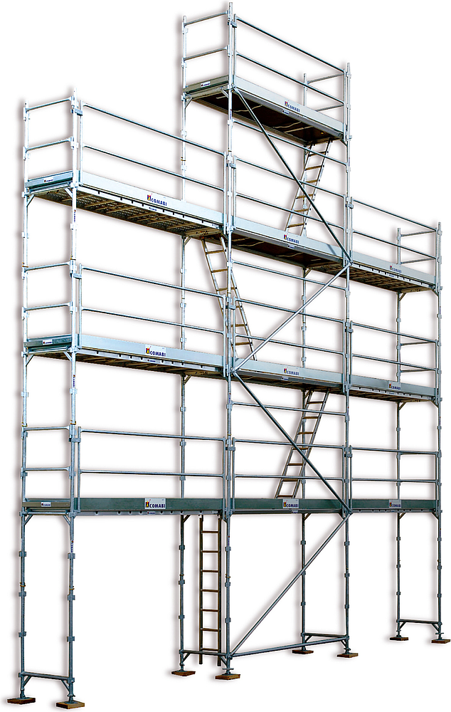 ECHAFAUDAGE FACADE R200 PIGNON PROGRESS  88 M²