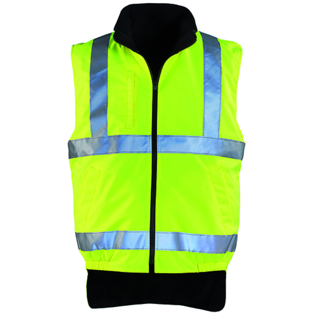 GILET POLAIRE HAUTE VISIBILITE