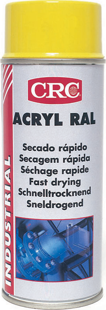 Peinture jaune de chrome  GAZ  RAL 1007 (Aéro)520/400ml (Afnor A340)(NFX 08-100)