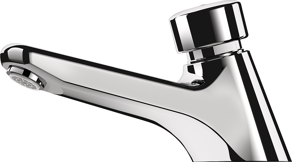 TEMPOSTOP M1/2   lavabo robinet temporisé ~7sec + c/écrou