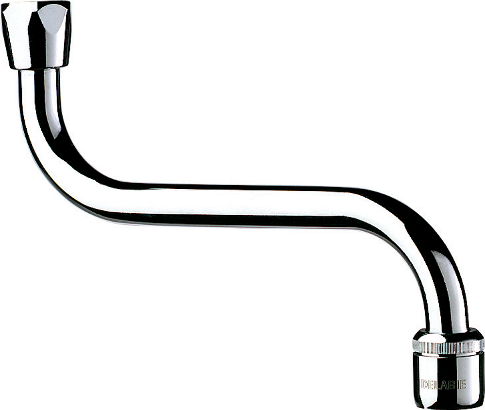 Bec horizontal F1/2   L.120 - H.120 brise-jet réglable