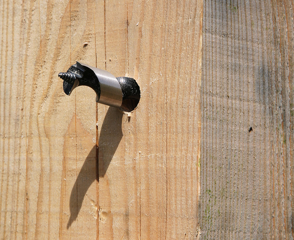 MECHE BOIS HEXAGONAL 235 MM SPIRALE UNIQUE - Vignette 2