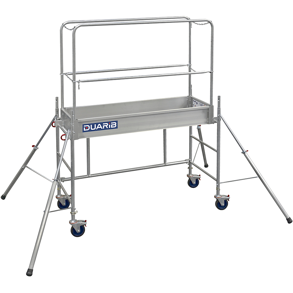DUARIB ROLLY - Echafaudage Roulant En Acier - LONG. 1M50