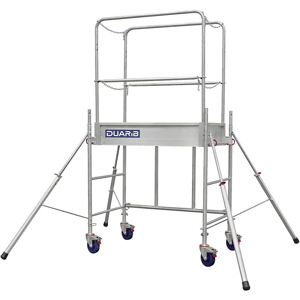 DUARIB ROLLY MINI - Echafaudage Roulant En Acier - LONG. 1M00