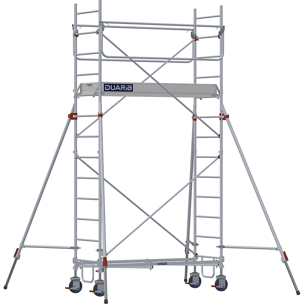 ECHAFAUDAGE ROULANT ACIER ROLLSTAR 205  PLANCHER