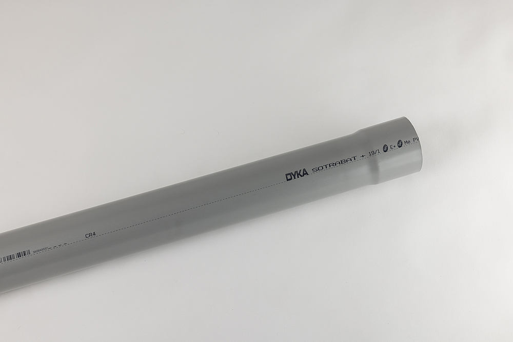 Tube PVC Evacuation gris 32mm (4m) - Vignette 2