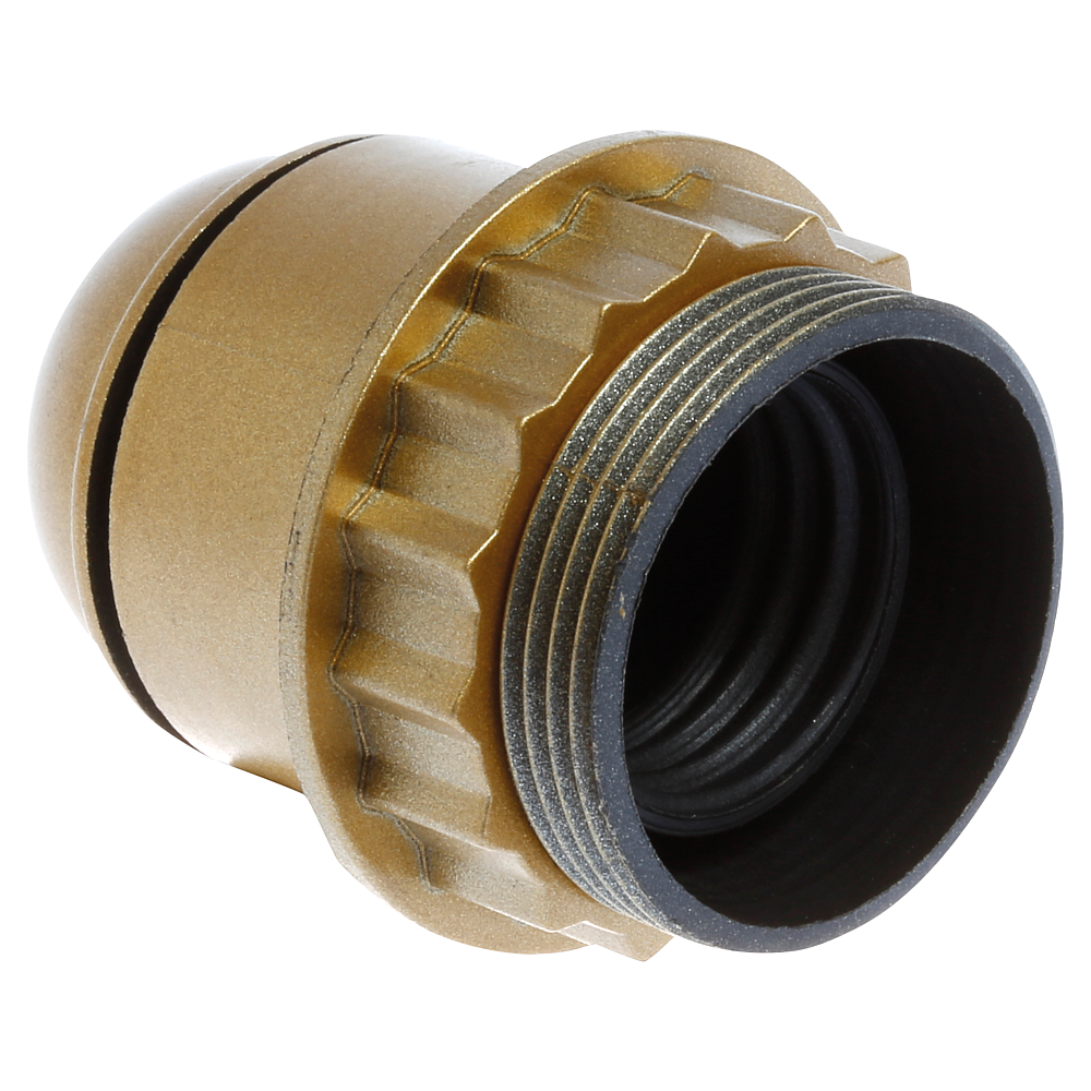 Douille E 27 double bague or