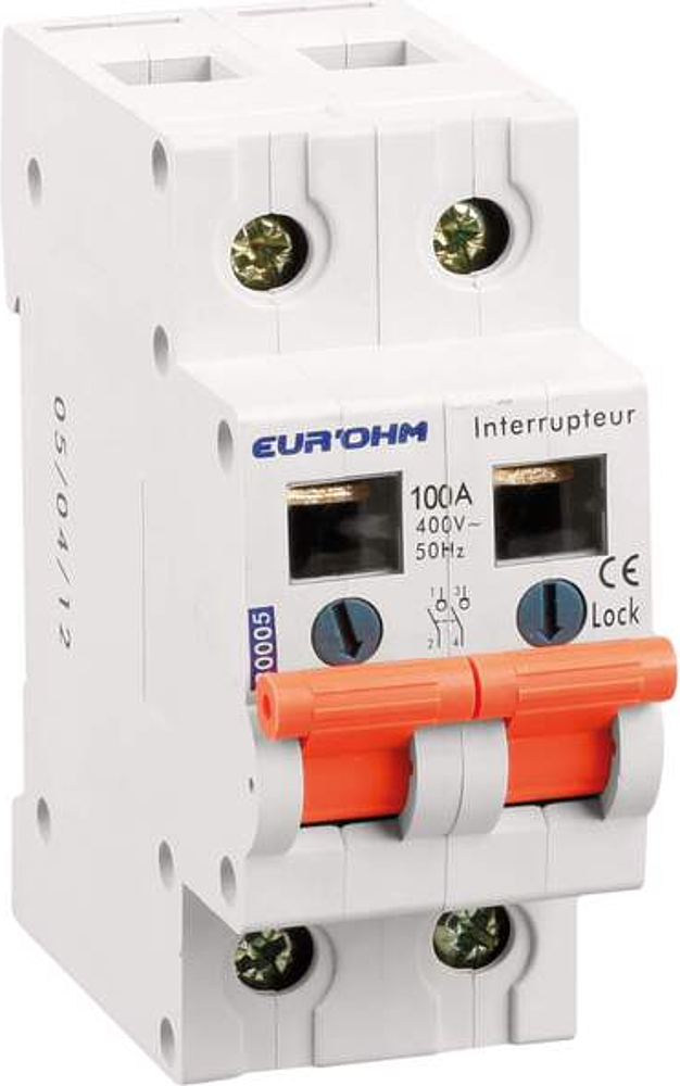 Inter. 2P 100A AC22A