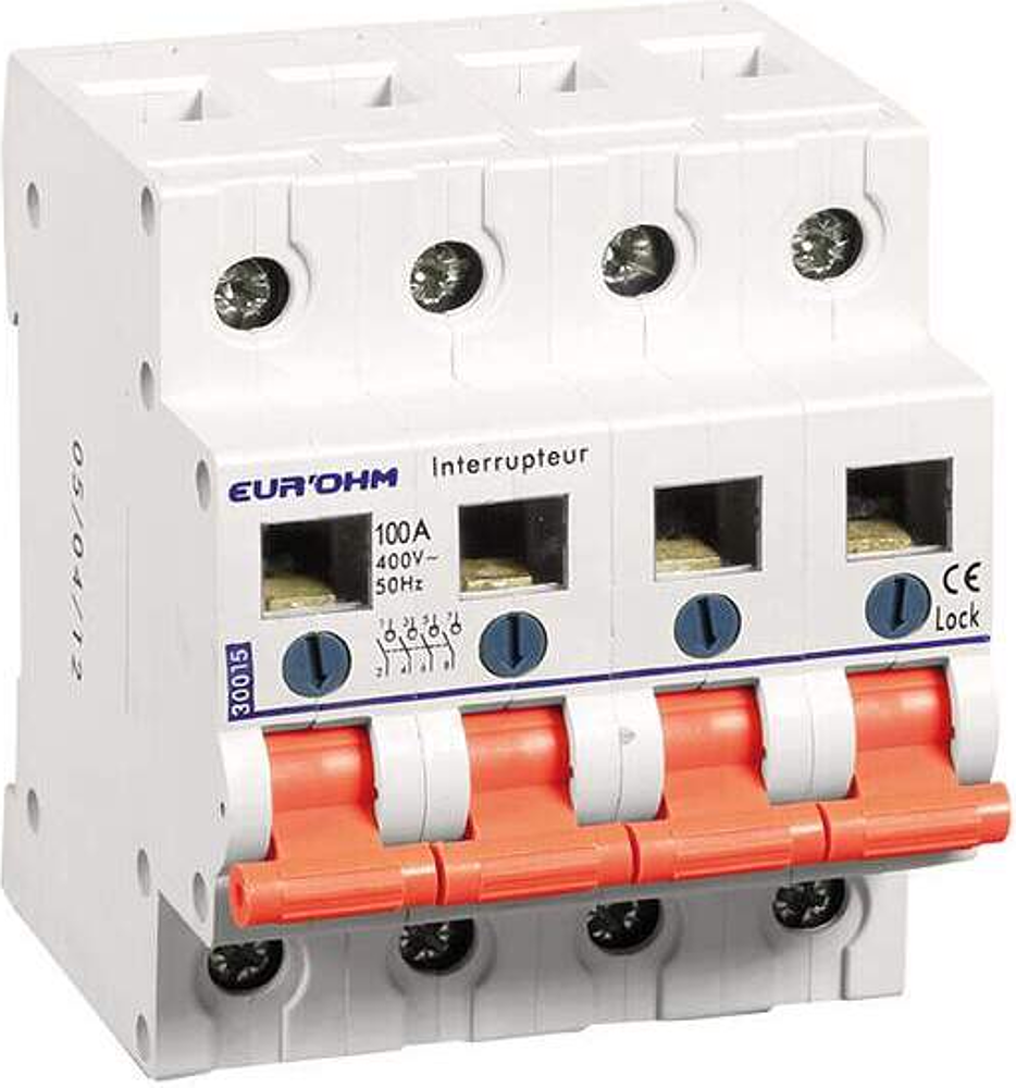 Inter. 4P 100A AC22A