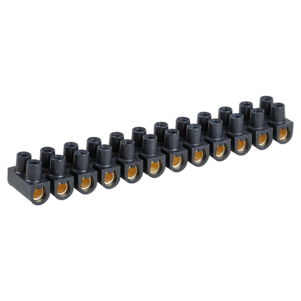 Barrette laiton noire 16 mm²