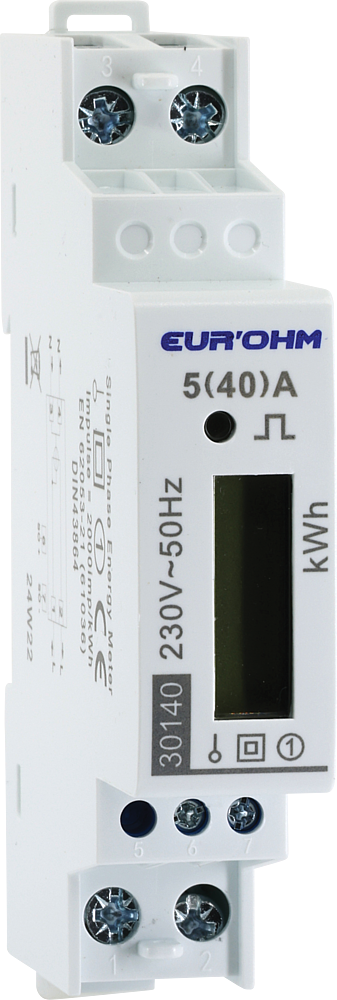 Compteur d'energie 220V 40A