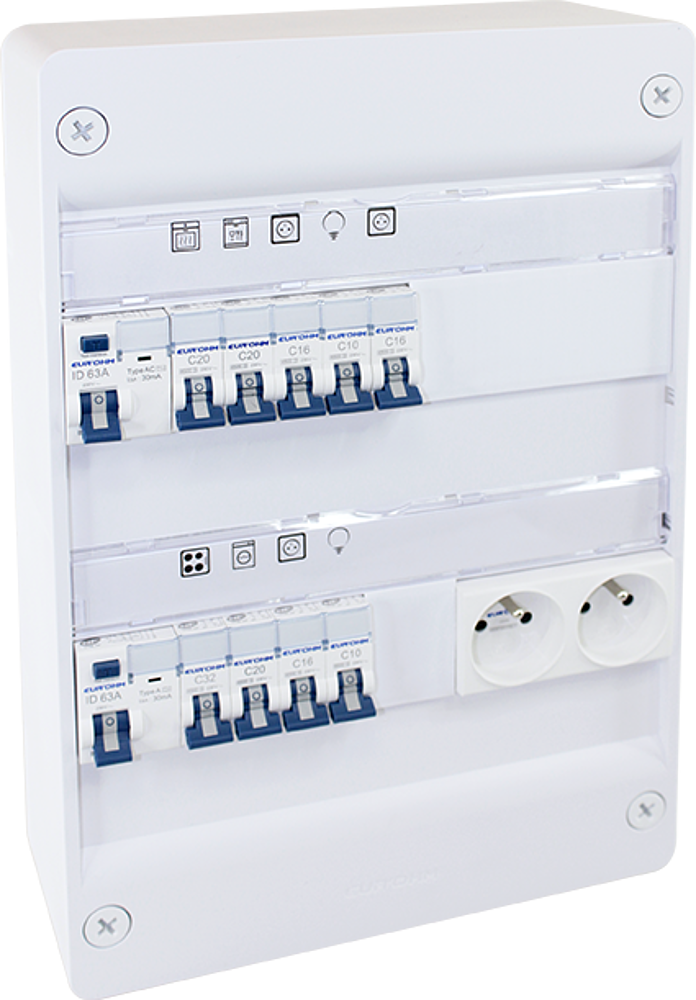 coffret RX 13m 2R monté-cablé