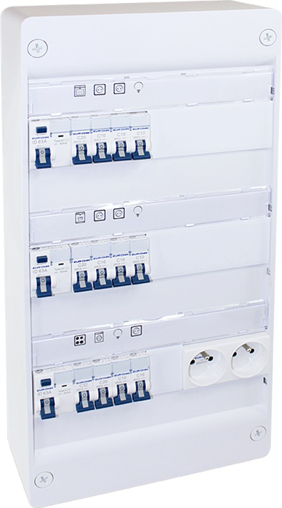 coffret RX 13m 3R monté-cablé