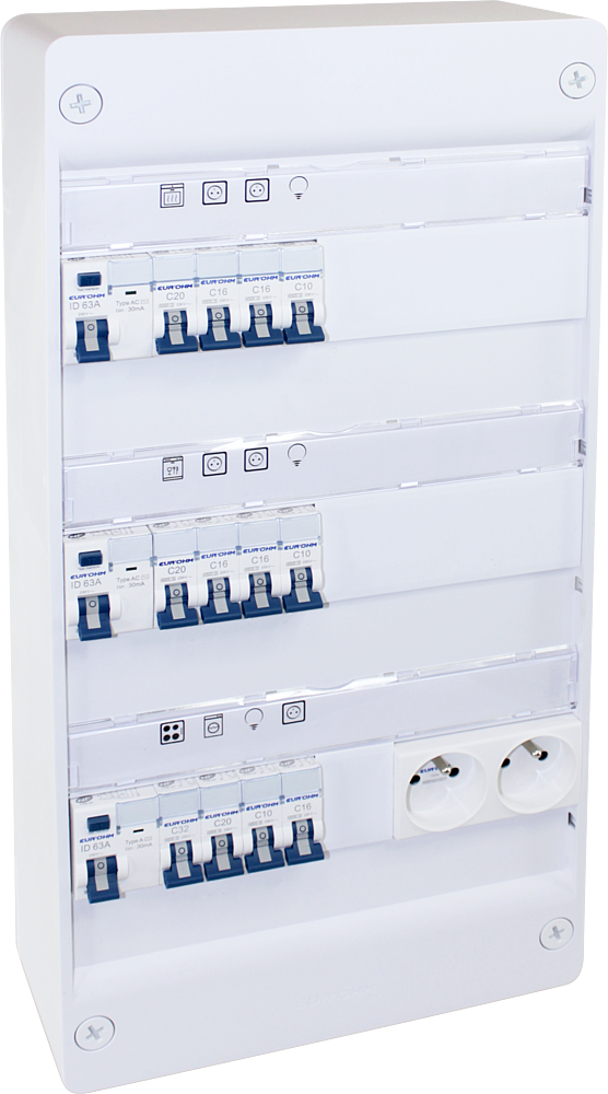 coffret RX 13m 3R monté-cablé