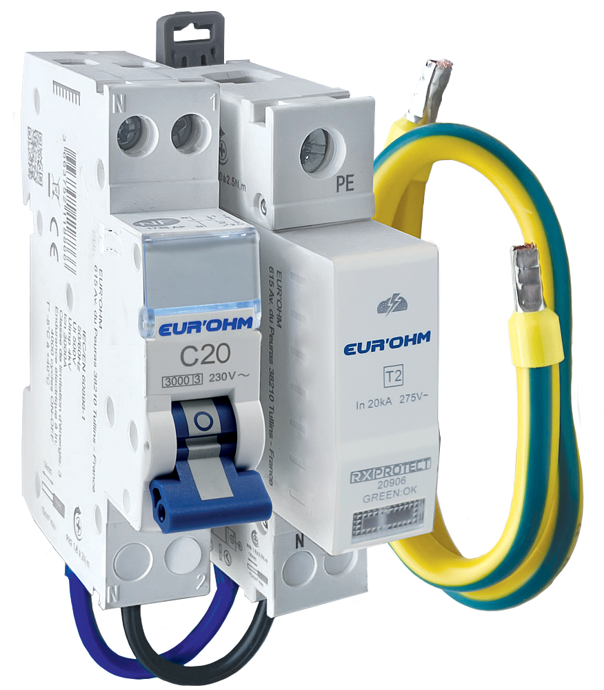 KIT PF 1P+N + Disjoncteur 20A