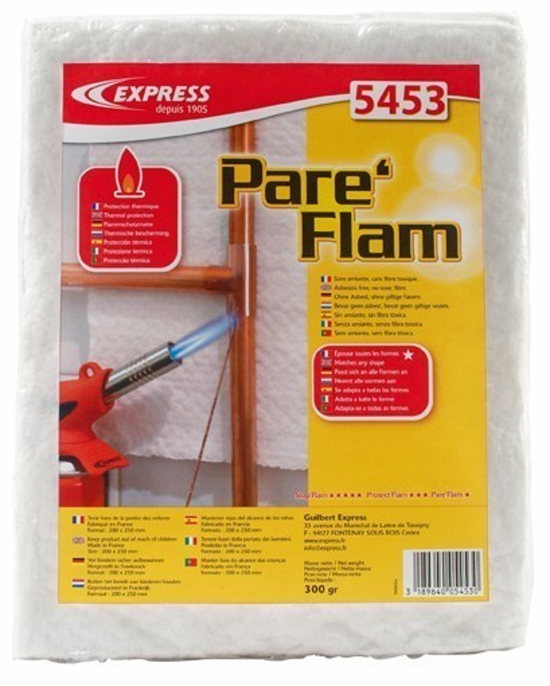 Pare-Flamme     Pare'Flam (3)      5453       (SANS FIBRE TOXIQUE)