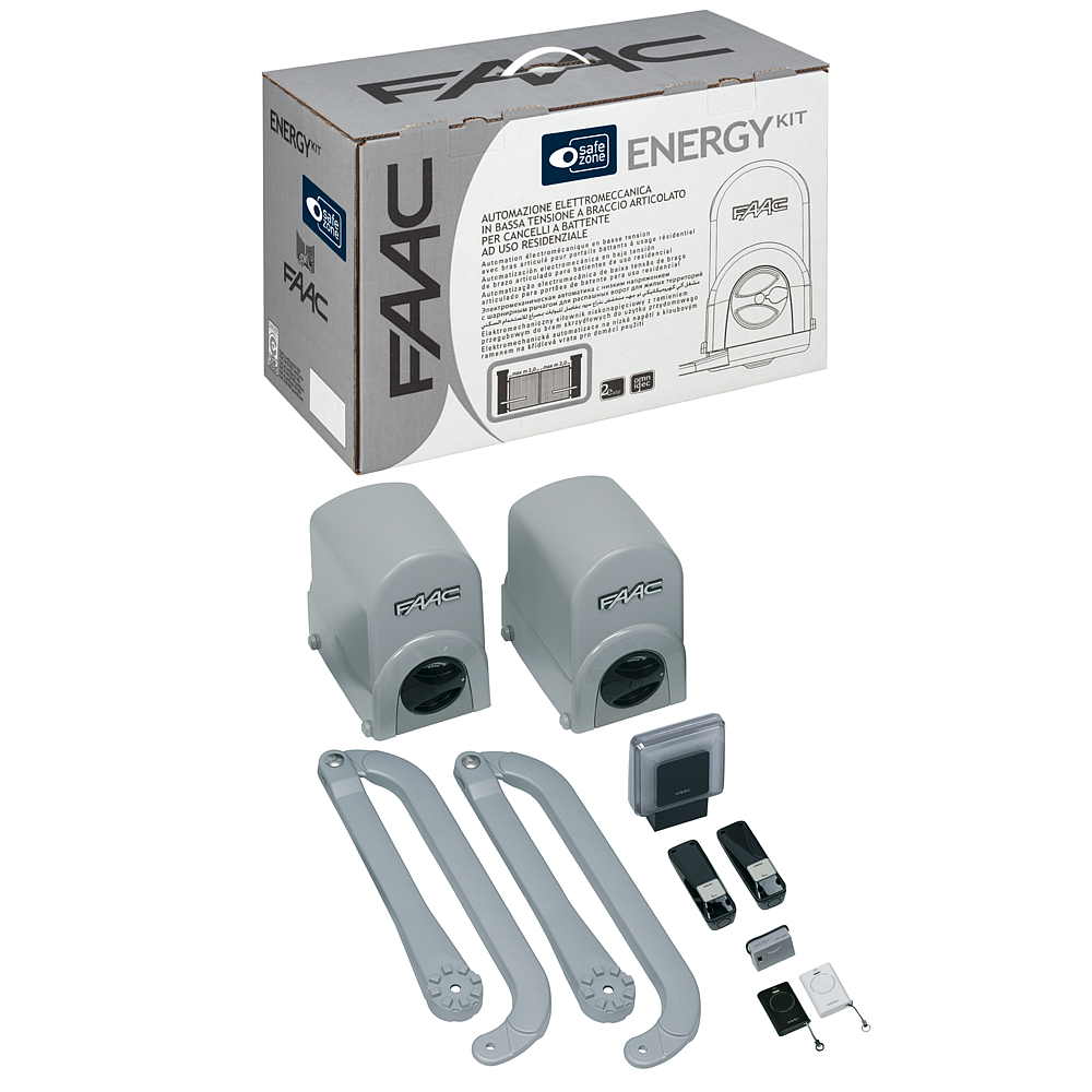 ENERGY KIT 24V ''INTEGRAL'' pour portail (2x2m) à usage domestique