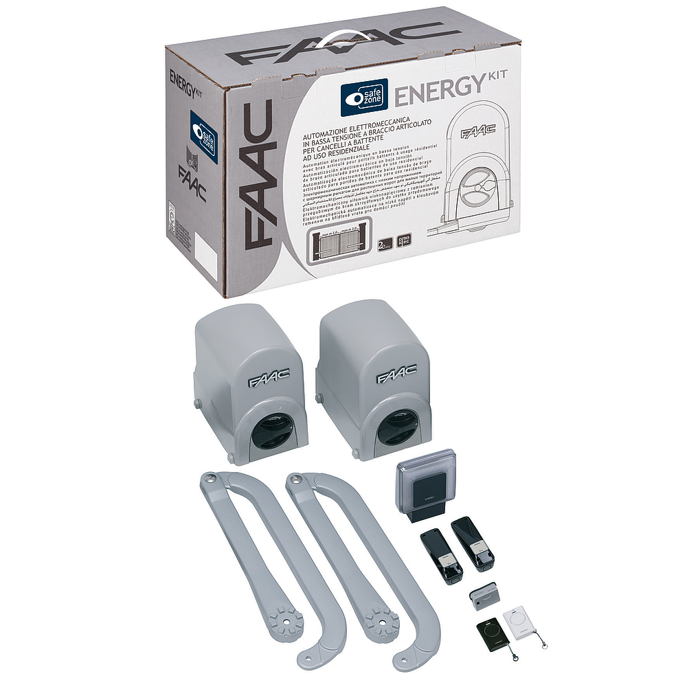 ENERGY KIT 24V ''INTEGRAL'' pour portail (2x2m) à usage domestique