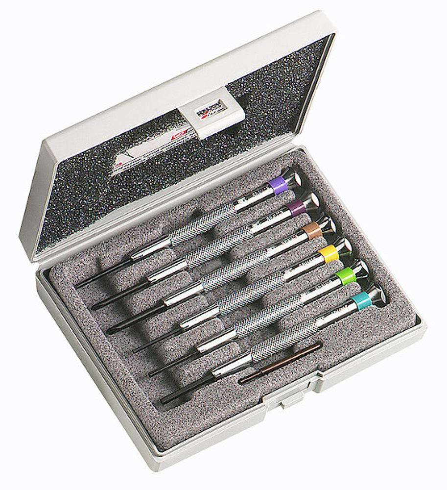 HB.2B - Jeu de 6 tournevis horloger Facom
