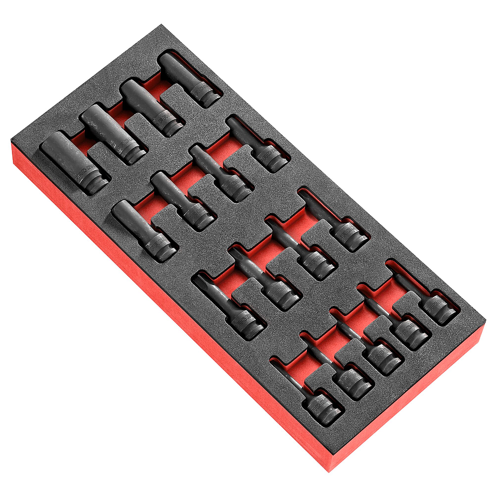 Module 17 douilles Torx impact 1/2 MODM.NSXPB