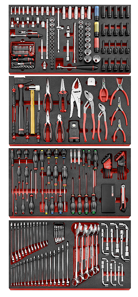 COMPOSITION MOUSSE 4/3 - 4 TIROIRS CM.XLPF