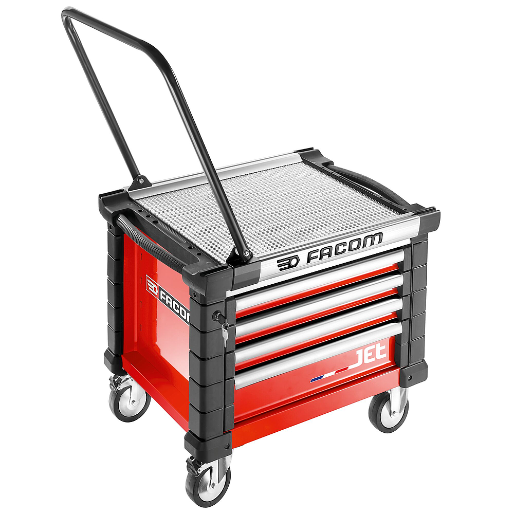 COFFRE ROULANT JETM3 4T ROUGE