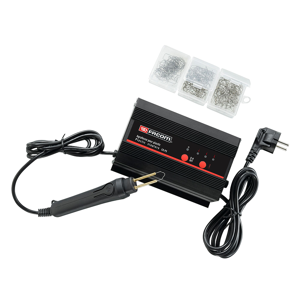 Agrafeuse filaire 230V pour réparation des pièces plastique en carrosserie